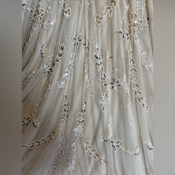 BHLDN Dresses Bhldn X Mac Duggal Evonna Embellished Beaded Maxi